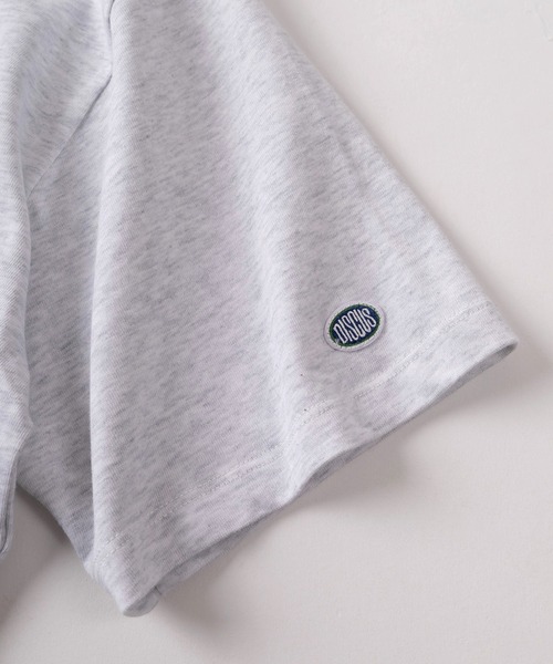 DISCUS(ディスカス)の「【71】【DISCUS/ディスカス】グラフィックデザイン バックプリント クルーネックTシャツ/ワンポイントワッペン/レディース(Tシャツ/カットソー・レディース・ブラック/ライトブルー/チャコールグレー/アッシュグレー/ブルー/ホワイト/ホワイト系その他/モカ・M/L)」の22枚目の写真