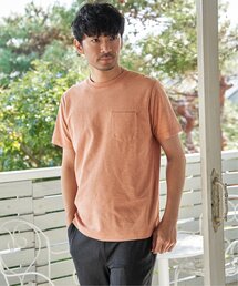 【プチプラ1990円(税抜)】【吸水速乾】冷感DRYメランジ梨地Tシャツ