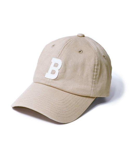BEN DAVIS（ベンデイビス）の「B LOGO CAP（キャップ・メンズ・ストライプ/ネイビー/ベージュ/ブラック・FREE）」の3枚目の写真