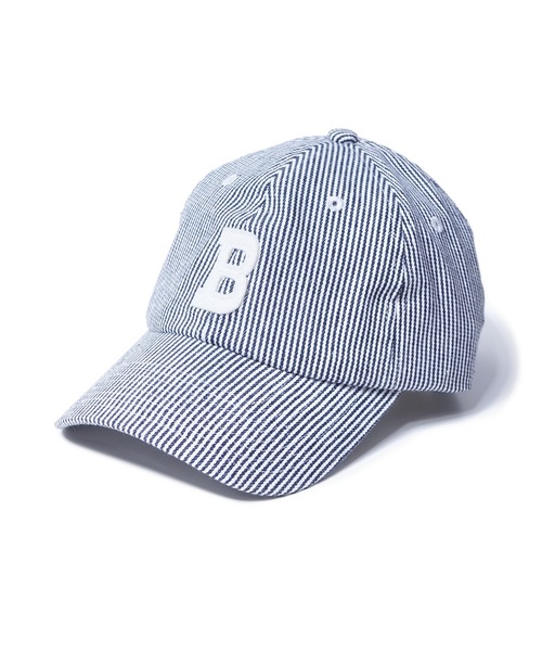 BEN DAVIS（ベンデイビス）の「B LOGO CAP（キャップ・メンズ・ストライプ/ネイビー/ベージュ/ブラック・FREE）」の4枚目の写真