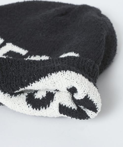 JEANASIS（ジーナシス）の「ロゴニットアミビーニー/656636（ニットキャップ/ビーニー・レディース・ホワイト系その他/グレー系その他/ブラック系その他・FREE）」の6枚目の写真