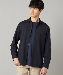 COMME CA MEN（コムサメン）の「【抗菌・防臭】シアサッカージャージー キーボードシャツ（シャツ/ブラウス）」