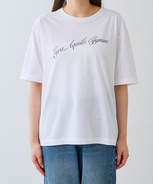 RIVE DROITE（リヴドロワ）の「【接触冷感】Italic Logo Tee（Tシャツ