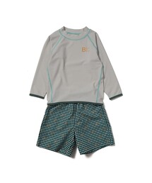 BEAMS mini | ラッシュガード スイムショーツ セット2026SS（100～130cm）(水着)