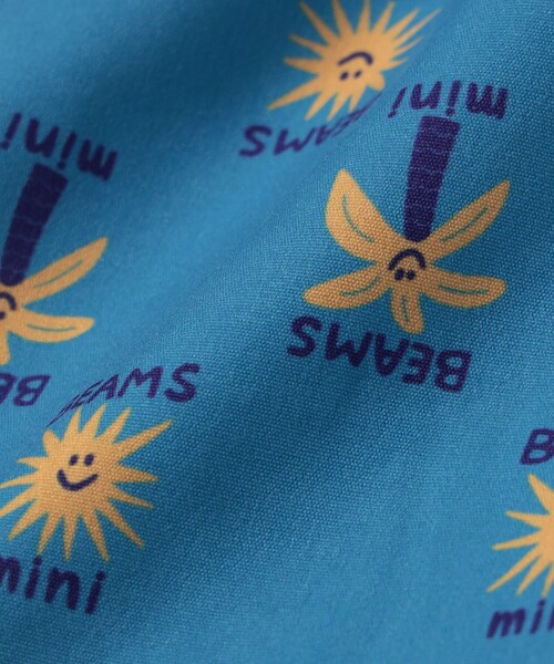 BEAMS mini（ビームスミニ）の「ラッシュガード スイムショーツ セット2026SS（100～130cm）（水着・キッズ・ブラック系その他2/ミント・L(120-130)/M(110-120)/S(100-110)）」の11枚目の写真