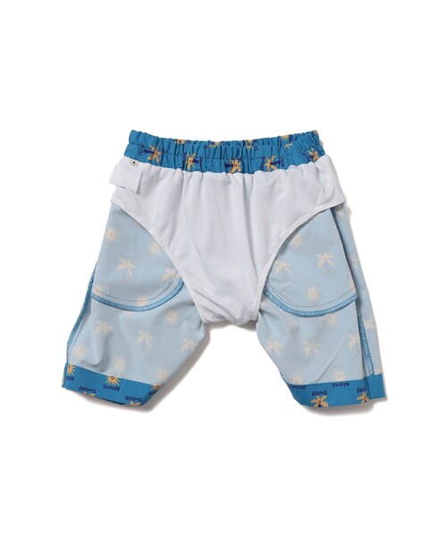 BEAMS mini（ビームスミニ）の「ラッシュガード スイムショーツ セット2026SS（100～130cm）（水着・キッズ・ブラック系その他2/ミント・L(120-130)/M(110-120)/S(100-110)）」の12枚目の写真