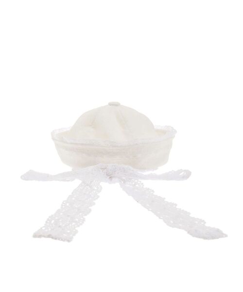merry jenny(メリージェニー)の「marine lace hat(ハット・レディース・オフホワイト・FREE)」の13枚目の写真