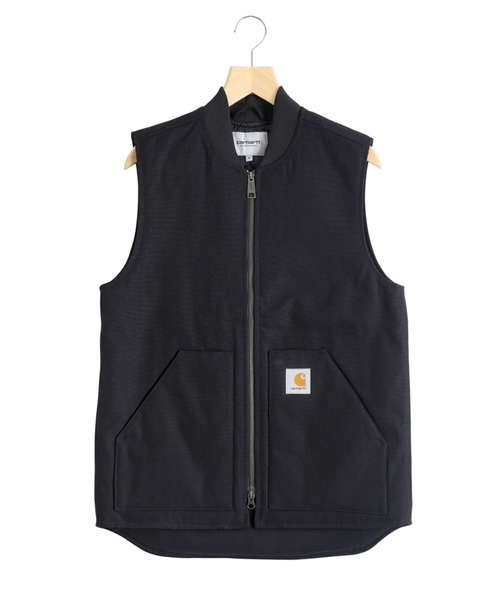 Carhartt WIP（カーハートダブリューアイピー）の「Carhartt WIP / カーハート ワークインプログレス：CLASSIC VEST：I035695[WAX]（ベスト・メンズ・ブラウン/ブラック・M/L/S）」の2枚目の写真