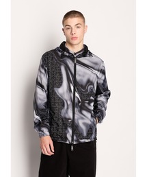 ARMANI EXCHANGE（アルマーニエクスチェンジ）の「【A|X アルマーニ エクスチェンジ】オールオーバーロゴ リバーシブルブルゾン（ナイロンジャケット）」
