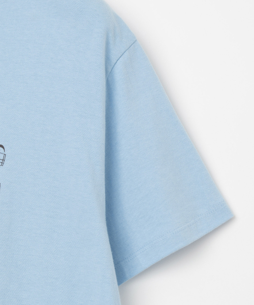Millo Archive（ミロ アーカイブ）の「グリッチスコアTシャツ [スカイブルー]（Tシャツ/カットソー・メンズ・その他・LARGE/X-LARGE/MEDIUM）」の4枚目の写真