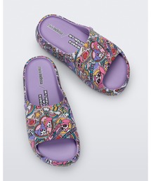 melissa（メリッサ）の「MINI MELISSA FREE PLATFORM SLIDE + HELLO KITTY AND FRIENDS INF（サンダル）」
