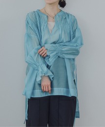 Pqran（クラン）の「コットンシルクブラウス（シャツ/ブラウス）」