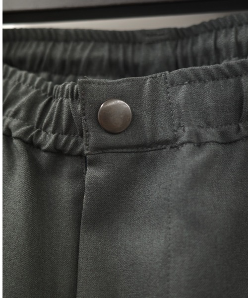 soglia(ソリア)の「soglia/ソリア RELAXING MELANGE PANTS(スラックス・レディース・グレー/チャコールグレー・S)」の3枚目の写真