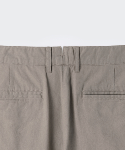 MUSINSA STANDARD（ムシンサスタンダード）の「[シティワーカーズ] リネンブレンドテーパードパンツ [グレーシュベージュ]（その他パンツ・メンズ・その他・26/27/28/29/30/31/32/33/34/36/38/40/42）」の8枚目の写真