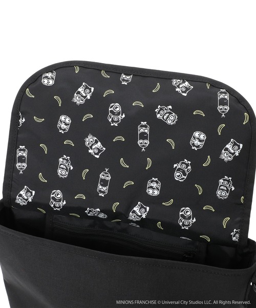 Manhattan Portage(マンハッタンポーテージ)の「Nylon Messenger Bag JR (SM) BP W/DIV MGNT 500D CORDURA / MINIONS(メッセンジャーバッグ・レディース・ブラック・SMALL)」の10枚目の写真