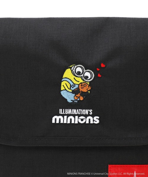 Manhattan Portage(マンハッタンポーテージ)の「Nylon Messenger Bag JR (SM) BP W/DIV MGNT 500D CORDURA / MINIONS(メッセンジャーバッグ・レディース・ブラック・SMALL)」の11枚目の写真