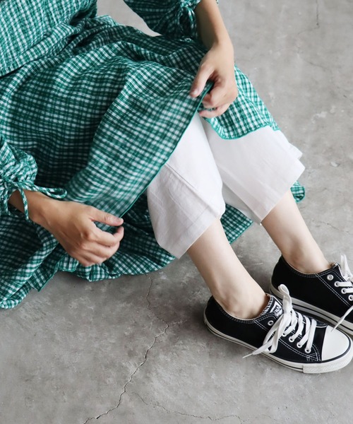TAWARA(タワラ)の「コットン ペチパンツ(その他パンツ・レディース・レッド/ミント/ライム/ブルー/オフホワイト/ラベンダー/ライトピンク/グレイッシュベージュ/ブラック・L-XL/M-L)」の11枚目の写真