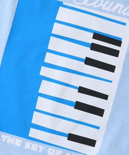 UNION（UNION TOKYO）（ユニオン）の「UNION TOKYO KEYS TEE ユニオントーキョー Tシャツ（Tシャツ/カットソー・メンズ・ライトブルー/ホワイト・XXL/XL/L/M/S）」の3枚目の写真