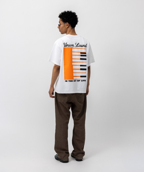 UNION（UNION TOKYO）（ユニオン）の「UNION TOKYO KEYS TEE ユニオントーキョー Tシャツ（Tシャツ/カットソー・メンズ・ライトブルー/ホワイト・XXL/XL/L/M/S）」の10枚目の写真