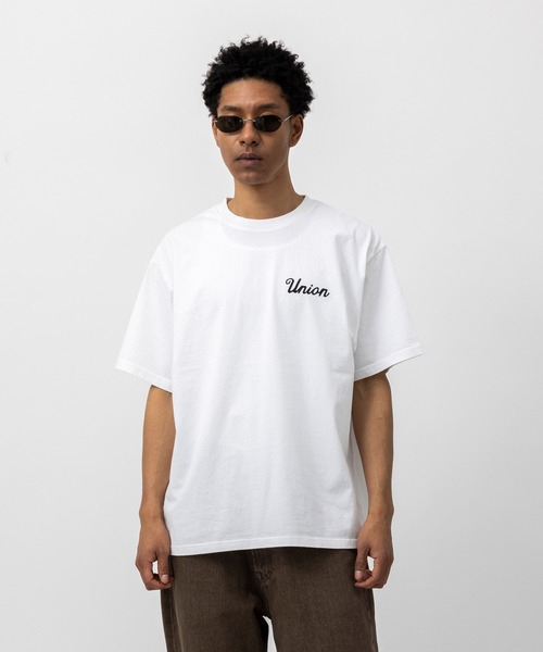 UNION（UNION TOKYO）（ユニオン）の「UNION TOKYO KEYS TEE ユニオントーキョー Tシャツ（Tシャツ/カットソー・メンズ・ライトブルー/ホワイト・XXL/XL/L/M/S）」の11枚目の写真