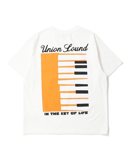 UNION(UNION TOKYO)(ユニオン)の「UNION TOKYO KEYS TEE ユニオントーキョー Tシャツ(Tシャツ/カットソー・メンズ・ライトブルー/ホワイト・XXL/XL/L/M/S)」の12枚目の写真