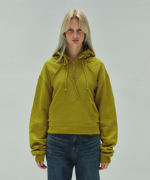 DIAGONAL（ダイアゴナル）の「HALTER NECK TUBE TOP (olive)（Tシャツ/カットソー）」