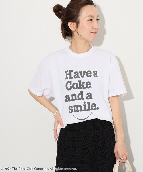 GOOD ROCK SPEED(グッドロックスピード)の「別注【GOOD ROCK SPEED】コカ・コーラTEE(Tシャツ/カットソー・レディース・ブラック/ホワイト/ホワイト系その他・FREE)」の20枚目の写真