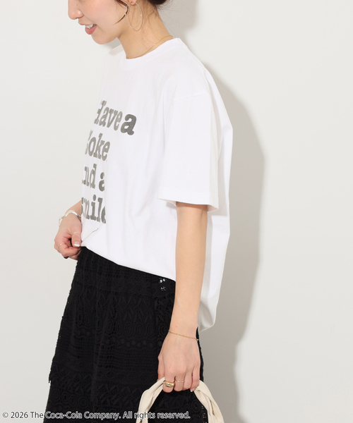 GOOD ROCK SPEED(グッドロックスピード)の「別注【GOOD ROCK SPEED】コカ・コーラTEE(Tシャツ/カットソー・レディース・ブラック/ホワイト/ホワイト系その他・FREE)」の22枚目の写真