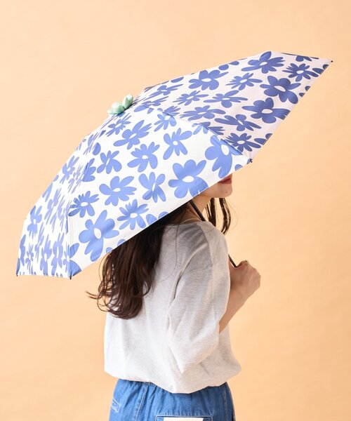 セール】:【ohana parasol】flower/折り畳み傘（折りたたみ傘