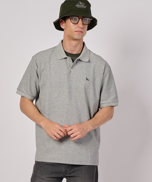 Eddie Bauer(エディーバウアー)の「フィールド 半袖ポロシャツ(ポロシャツ・メンズ・ホワイト/ブラック/ネイビー/杢グレー/ブルー/オレンジ・XL/L/M/S/XXL)」の3枚目の写真