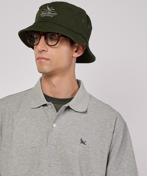 Eddie Bauer(エディーバウアー)の「フィールド 半袖ポロシャツ(ポロシャツ・メンズ・ホワイト/ブラック/ネイビー/杢グレー/ブルー/オレンジ・XL/L/M/S/XXL)」の13枚目の写真