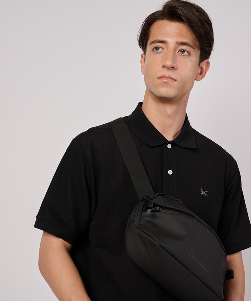 Eddie Bauer(エディーバウアー)の「フィールド 半袖ポロシャツ(ポロシャツ・メンズ・ホワイト/ブラック/ネイビー/杢グレー/ブルー/オレンジ・XL/L/M/S/XXL)」の11枚目の写真