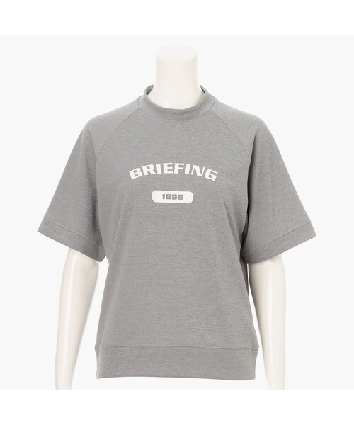 BRIEFING GOLF／ブリーフィングゴルフ】WOMEN'S COLLEGE LOGO HIGHNECK