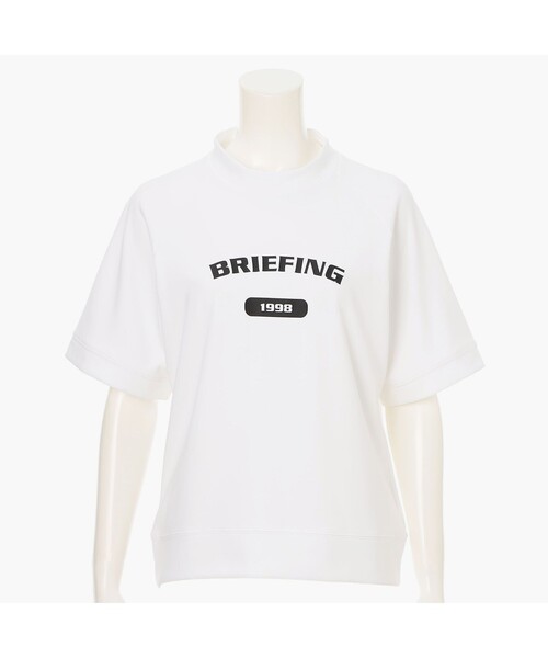 BRIEFING GOLF／ブリーフィングゴルフ】WOMEN'S COLLEGE LOGO HIGHNECK