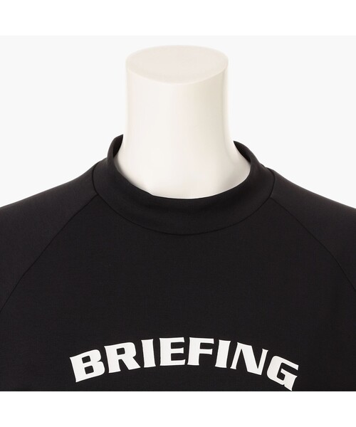 BRIEFING GOLF（ブリーフィング ゴルフ）/ゴルフ_カットソー BRIEFING GOLF／ブリーフィングゴルフ】WOMEN'S COLLEGE LOGO HIGHNECK