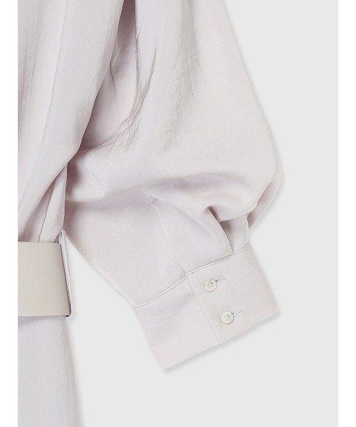 anuans（アニュアンス）の「ショールカラーナローワンピース（ワンピース・レディース・チャコールグレー/ライトベージュ・SMALL/MEDIUM）」の7枚目の写真