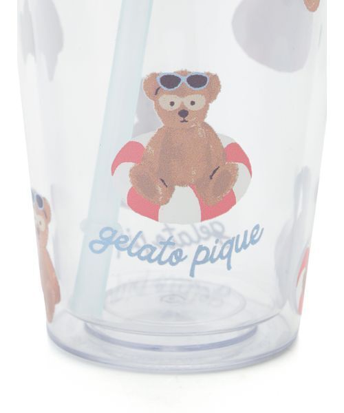 gelato pique(ジェラートピケ)の「サマーベアタンブラー(グラス/マグカップ/タンブラー・レディース・ブルー/ピンク・F)」の8枚目の写真