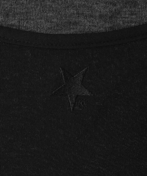CONVERSE TOKYO(コンバーストウキョウ)の「2WAY SHEER STRAP TEE(Tシャツ/カットソー・レディース・ライトベージュ/ブラック・FREE)」の22枚目の写真