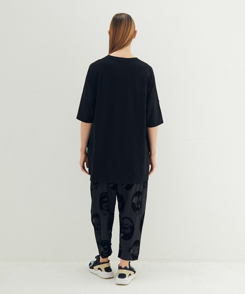 STOF（ストフ）の「PATCH Tee（Tシャツ/カットソー・メンズ・ブラック/ホワイト・M/S）」の7枚目の写真