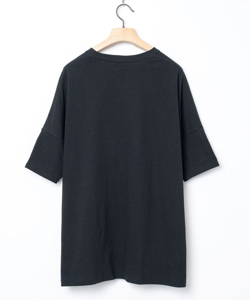 STOF（ストフ）の「PATCH Tee（Tシャツ/カットソー・メンズ・ブラック/ホワイト・M/S）」の3枚目の写真