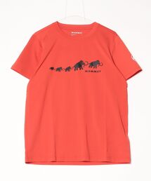 MAMMUT（マムート）の「マムート MAMMUT キューディーロゴプリントティシャツ（Tシャツ/カットソー）」