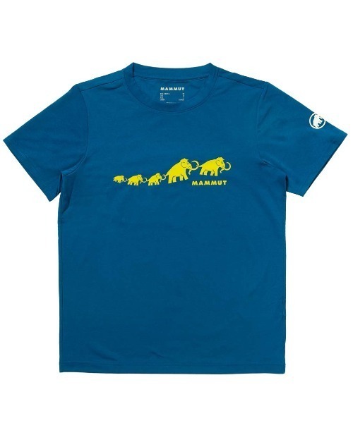 Mammut(マムート)の「マムート MAMMUT キューディーロゴプリントティシャツ(Tシャツ/カットソー・メンズ・ホワイト/レッド/ブラック/ダークブルー・M/L/LL/3L)」の1枚目の写真
