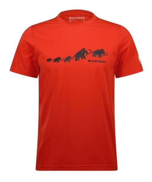 Mammut(マムート)の「マムート MAMMUT キューディーロゴプリントティシャツ(Tシャツ/カットソー・メンズ・ホワイト/レッド/ブラック/ダークブルー・M/L/LL/3L)」の4枚目の写真