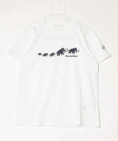 Mammut(マムート)の「マムート MAMMUT キューディーロゴプリントティシャツ(Tシャツ/カットソー・メンズ・ホワイト/レッド/ブラック/ダークブルー・M/L/LL/3L)」の9枚目の写真
