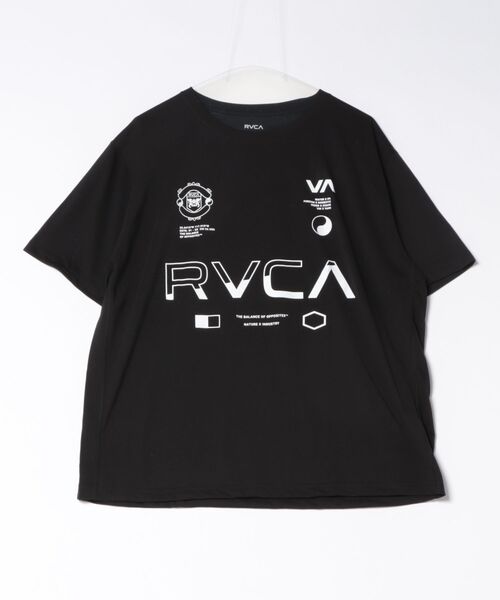RVCA(ルーカ)の「RVCA/ルーカ 半袖 Tシャツ ロゴ バックプリント 速乾 軽量 ストレッチ セットアップ対応 BG04A222(Tシャツ/カットソー・メンズ・ブラック/ホワイト・L/M/S)」の13枚目の写真