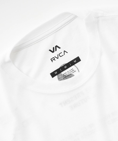 RVCA(ルーカ)の「RVCA/ルーカ 半袖 Tシャツ ロゴ バックプリント 速乾 軽量 ストレッチ セットアップ対応 BG04A222(Tシャツ/カットソー・メンズ・ブラック/ホワイト・L/M/S)」の7枚目の写真