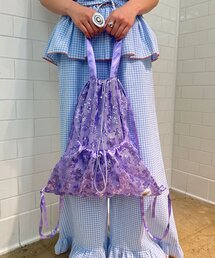 HELLO.SANFRANCISCO（ハローサンフランシスコ）の「【HELLO.SANFRANCISCO/ハローサンフランシスコ】スパンコールナップサック（バックパック/リュック）」