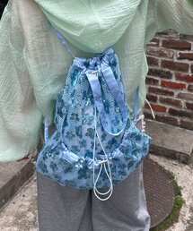 HELLO.SANFRANCISCO（ハローサンフランシスコ）の「【HELLO.SANFRANCISCO/ハローサンフランシスコ】スパンコールナップサック（バックパック/リュック）」