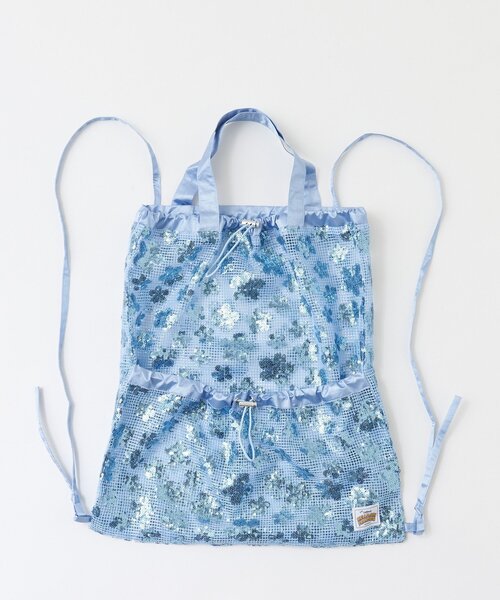 HELLO.SANFRANCISCO(ハローサンフランシスコ)の「【HELLO.SANFRANCISCO/ハローサンフランシスコ】スパンコールナップサック(バックパック/リュック・レディース・サックスブルー/グリーン/パープル・ONE SIZE)」の15枚目の写真