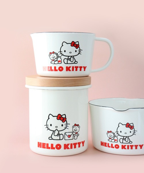 SANRIO/サンリオ〉 ハローキティ＆タイニーチャム ホーロー